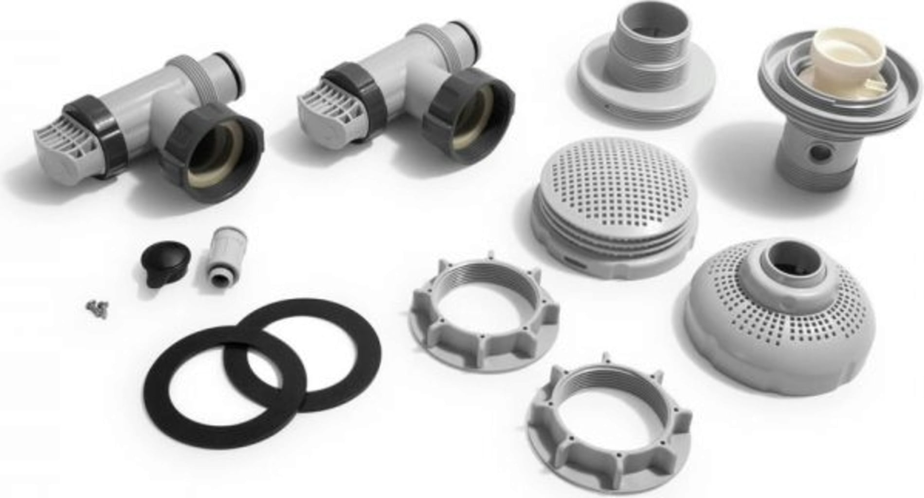 Intex Anschluss-Set Ø 38 mm 7,3 bis 9,2m³/h - 1 Stk