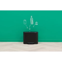 Brabantia Bo Treteimer 36 L mit Kunststoffeinsatz - Matt Black