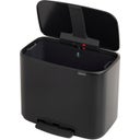 Brabantia Bo Treteimer 36 L mit Kunststoffeinsatz - Matt Black