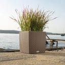 Lechuza Pflanzgefäß CUBE Cottage 40 - sandbraun