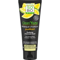 SO'Bio étic Clean'Yuzu Gesichtmaske Aktivkohle - 75 ml