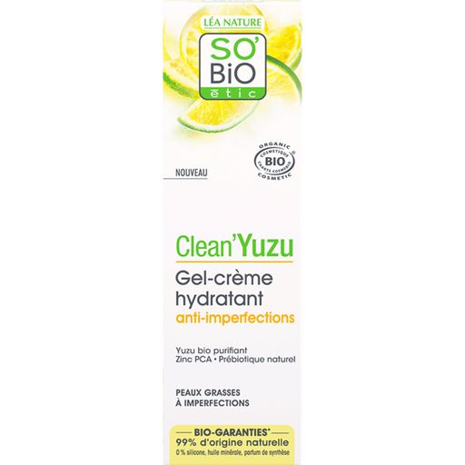 SO'Bio étic Clean'Yuzu Gel-Creme - 40 ml