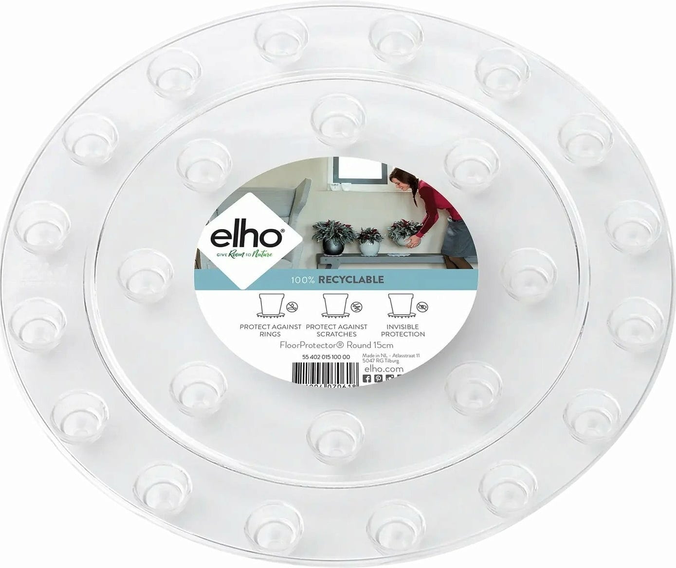 elho floorprotector rund