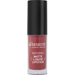 benecos Natural Matte Liquid Lipstick - trust in rust