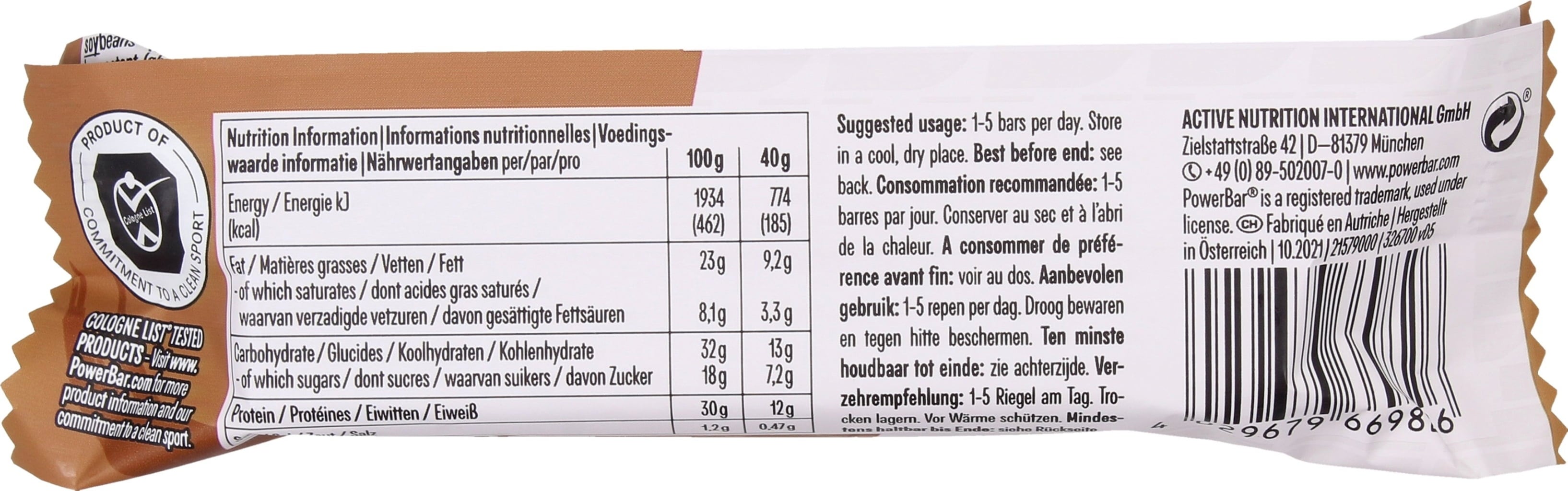 PowerBar® Natural Protein - Salty Peanut Crunch