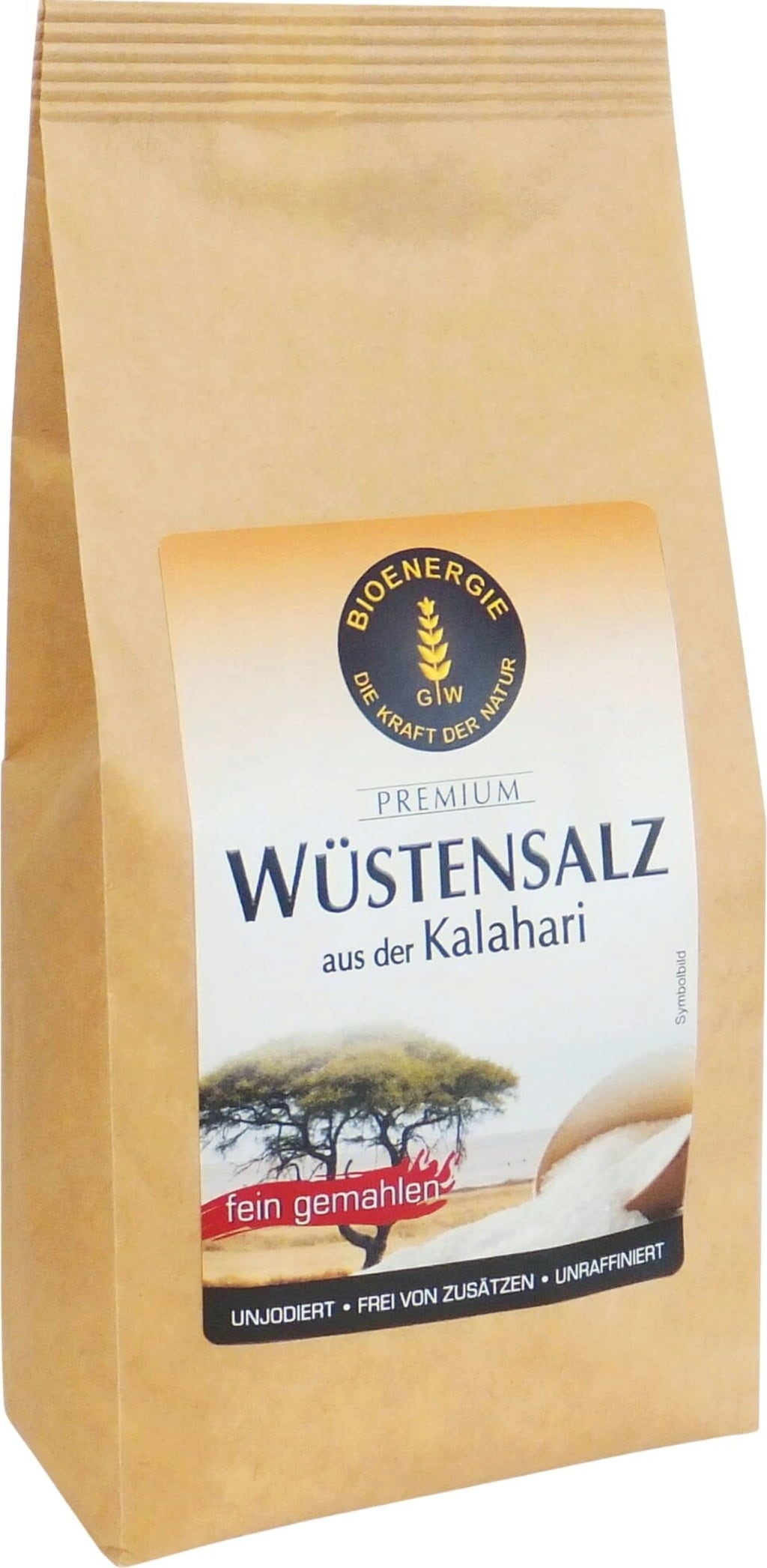 Bioenergie Kalahari Wüstensalz fein, handgeschöpft