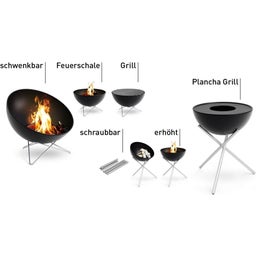 höfats BOWL 57 Feuerschale mit Sternfuß - 1 Stk