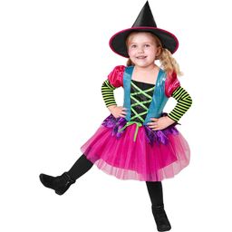 Widmann Kinderkostüm Hexe mit Kleid und Hut