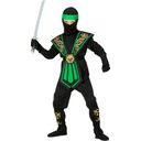 Widmann Kinderkostüm Grüner Kombat Ninja