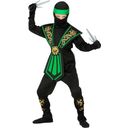 Widmann Kinderkostüm Grüner Kombat Ninja