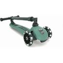 Scoot and Ride Highwaykick 3 LED - forest - 1 Stk