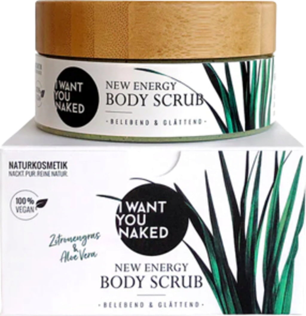 I WANT YOU NAKED New Energy Body Scrub