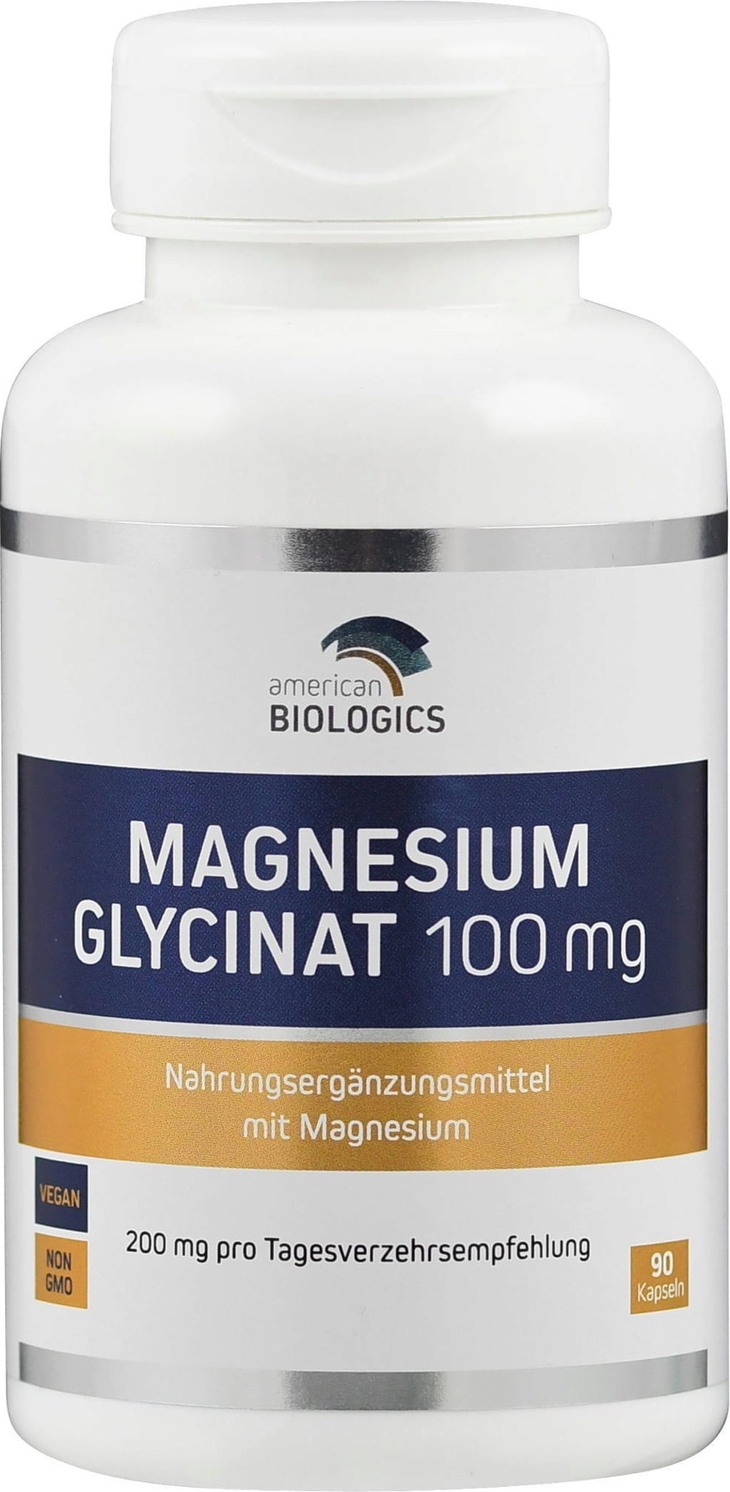 Magnesium Glycinat, 90 veg. Kapseln
