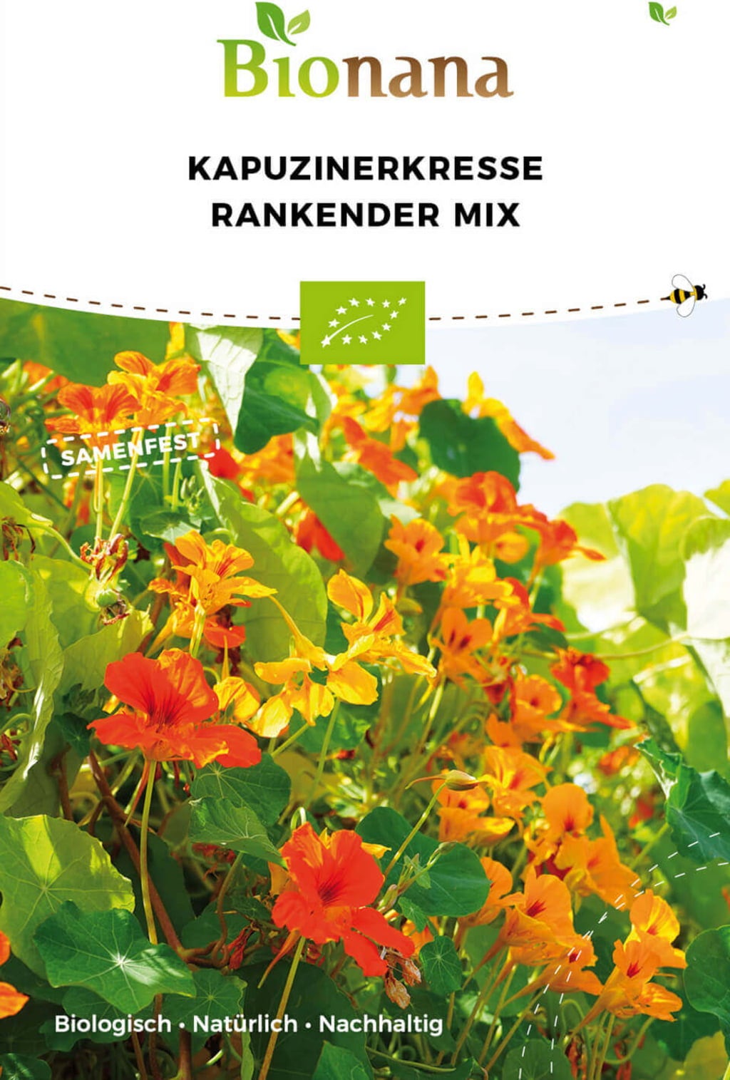 Bio Kapuzinerkresse Mix