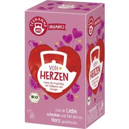 TEEKANNE Bio Von Herzen - 20 Doppelkammerbeutel