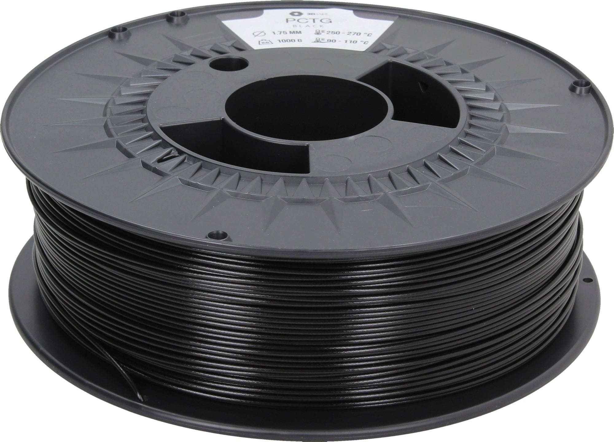 PCTG Schwarz, 1,75 mm / 1000 g