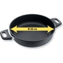 Gastrolux Hochrandpfanne mit Griffen - 28 cm