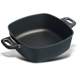 Gastrolux Hochrandpfanne eckig mit Griffen - 10 cm hoch