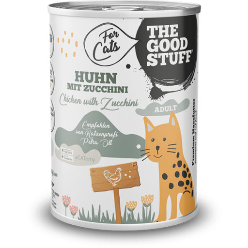 The Goodstuff HUHN & ZUCCHINI Adult Katzen Nassfutter - 400 g