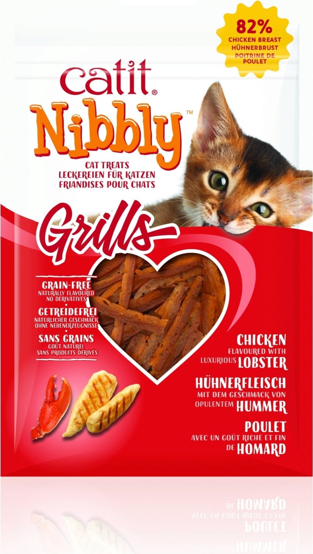 Nibbly Grills 30g, Hühnchen & Hummer (30 g)