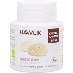 Hawlik Hericium Extrakt Kapseln Bio - 60 Kapseln