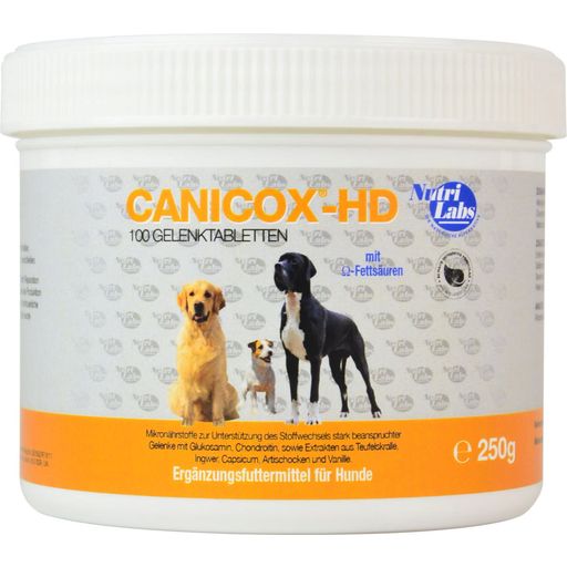 NutriLabs CANICOX-HD Kautabletten für Hunde - 100 Kautabletten