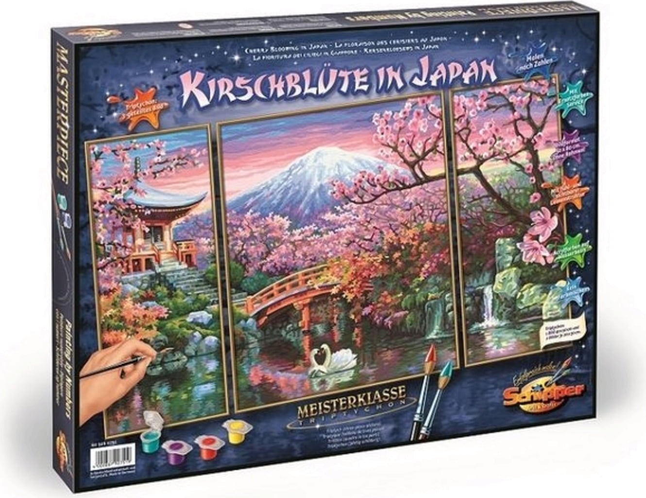 Schipper Malen nach Zahlen - Kirschblüte in Japan