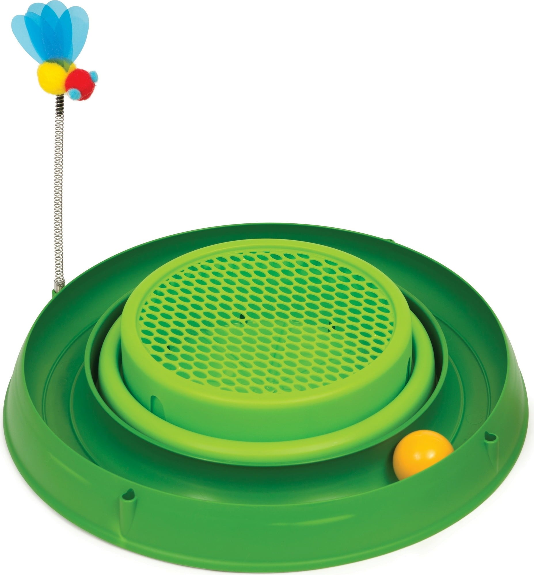 Catit 3in1, mit Gras und Spielzeug grün - 1 Stk