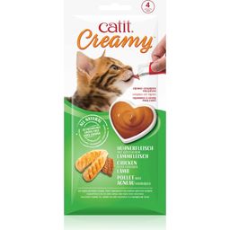 Catit Creamy Huhn & Lamm - 4er Pack