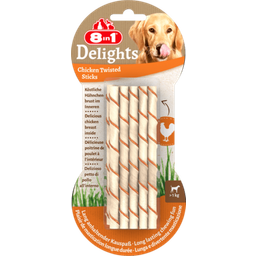 8in1 Delights Twisted Sticks 10 Stück - 1 Pkg