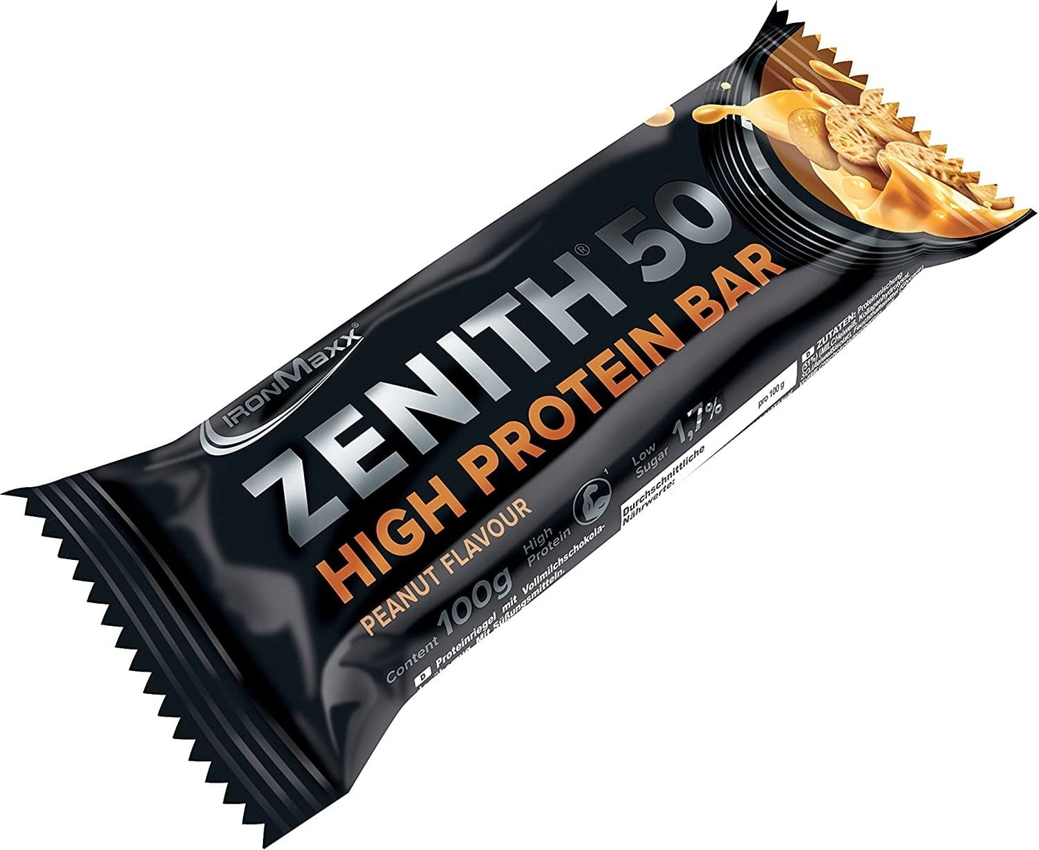 Zenith 50 XL - High Protein Riegel, Erdnuss (1 riegel)