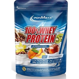 IronMaxx 100% Whey Protein  500 g Beutel - Apfel-Zimt