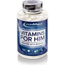 IronMaxx Vitamins for Him - 100 Kapseln