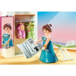 70208 - Dollhouse - Schlafzimmer mit Nähecke - 1 Stk