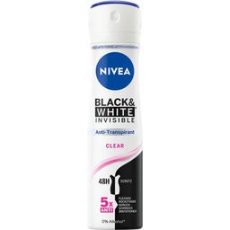 Deo Spray Invisible for Black & White Clear - 150 ml