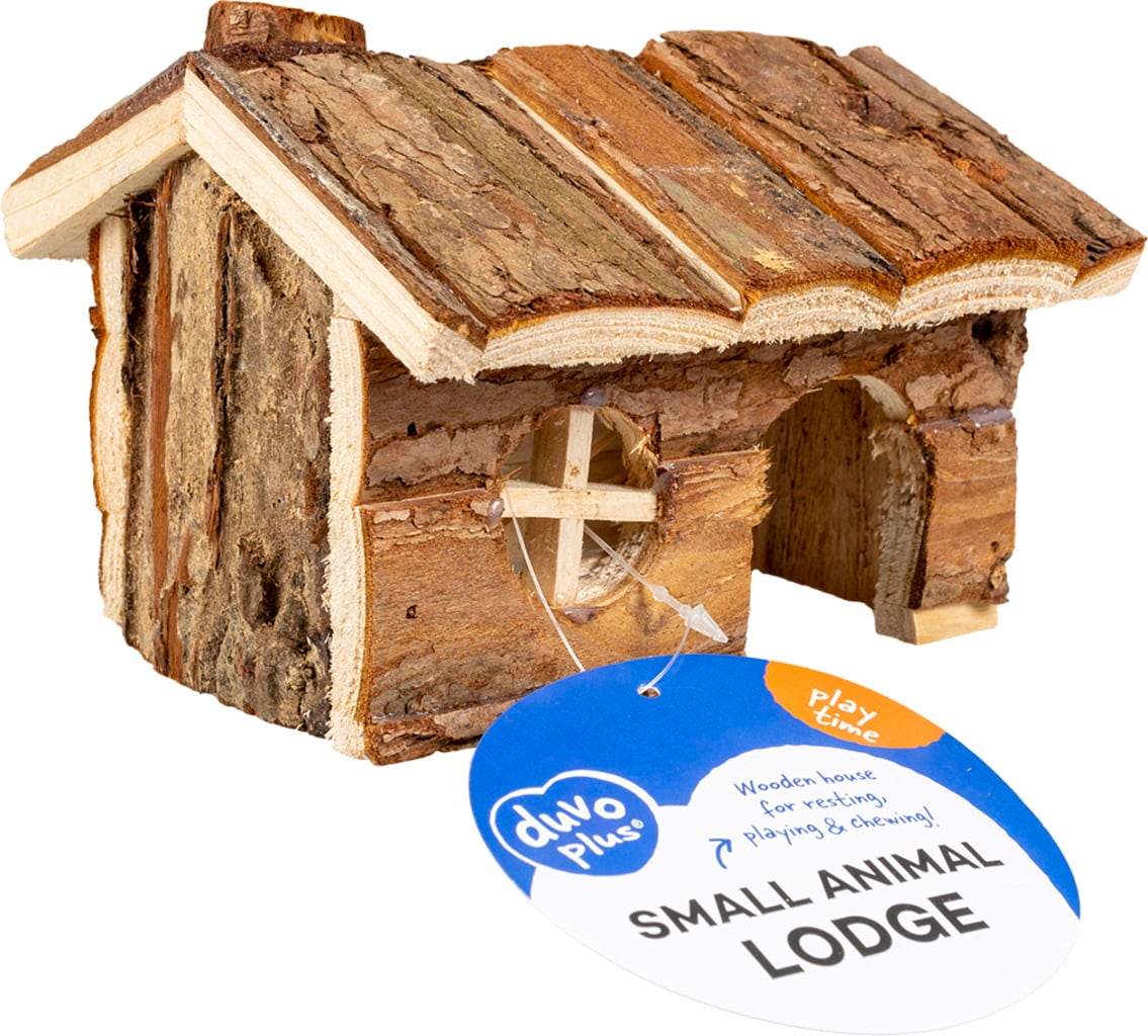 Duvoplus Holzlodge aus Rinde - 1 Stk
