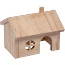 Holzlodge mit Schrägdach, S