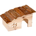 Holzlodge mit Schrägdach, M