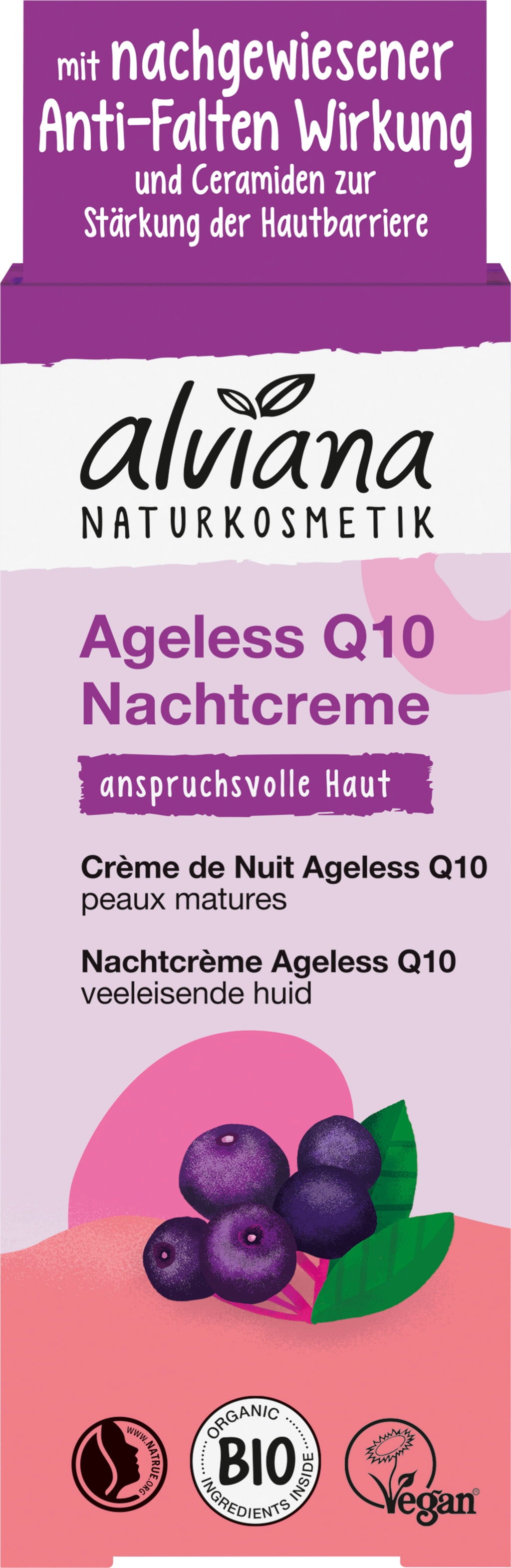 alviana Naturkosmetik Ageless Q10 Nachtcreme - 50 ml