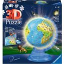 Ravensburger 3D Puzzles - Kinderglobus mit Licht