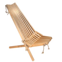EcoFurn EcoChair Birke - Braun geölt
