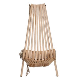 EcoFurn EcoChair Birke - Braun geölt