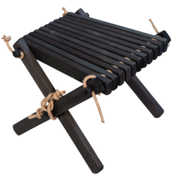 EcoFurn Lilli Tisch Kiefer - Schwarz
