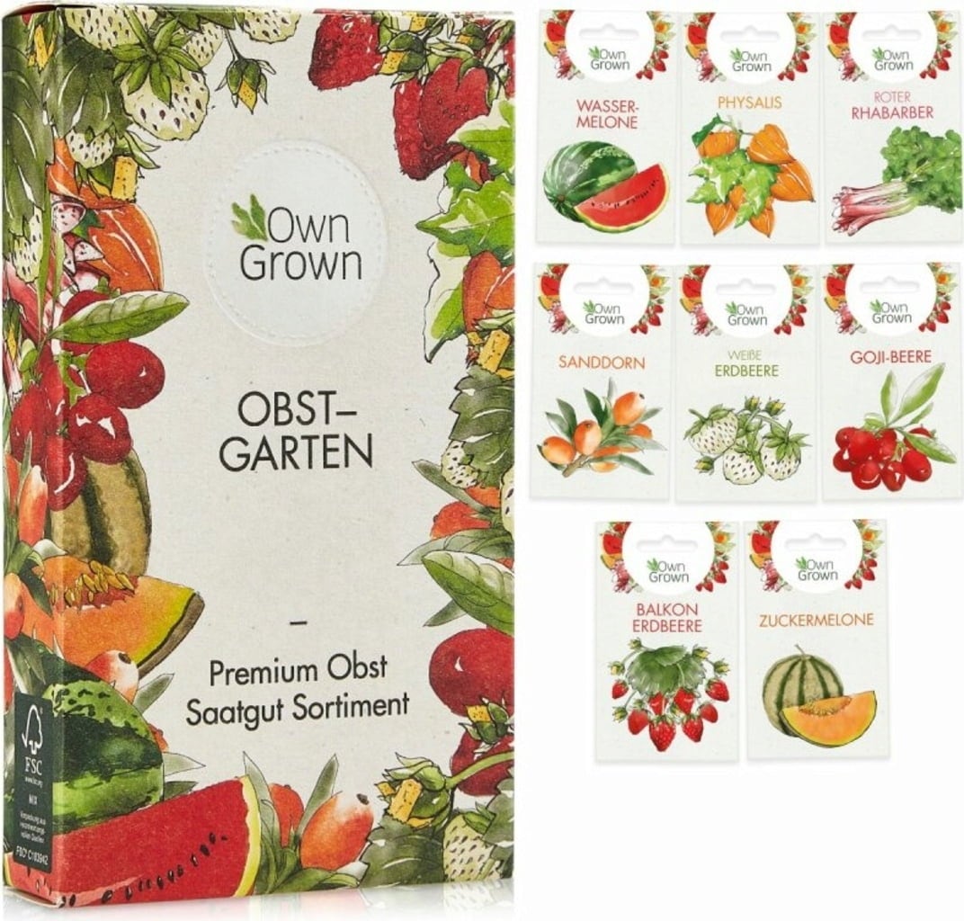 Own Grown Obst-Garten 8er Set