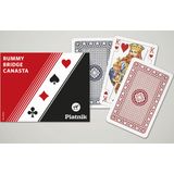 Standard Bild 2x55 Blatt Rummy Bridge Canasta