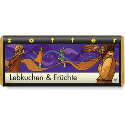 Zotter Schokolade Bio Lebkuchen & Früchte