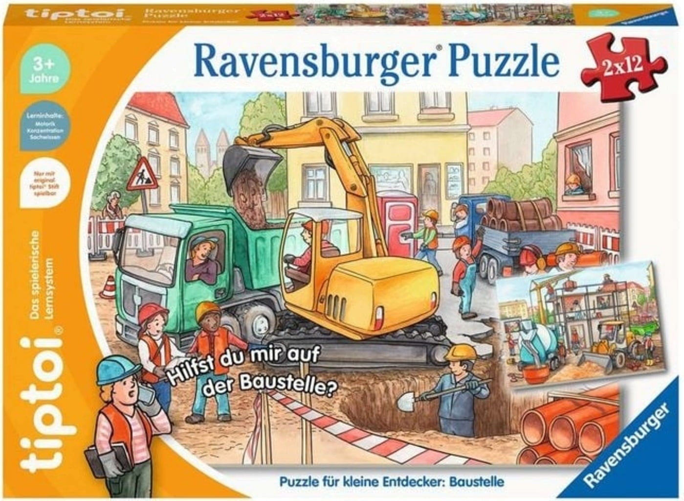 tiptoi - Puzzle für kleine Entdecker - Baustelle
