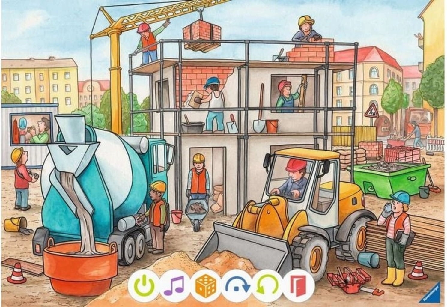 tiptoi - Puzzle für kleine Entdecker - Baustelle