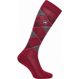 Karierte Socken 