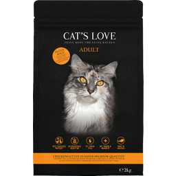 Cat's Love Katzen Trockenfutter ADULT PUTE & WILD - 2 kg